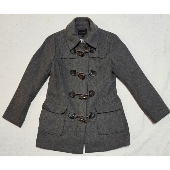 BANANA Republic Wool Blend Toggle Coat - Picture 1 of 6